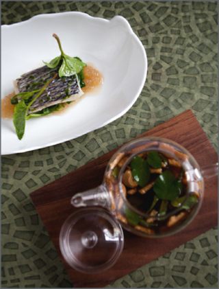 Le Champignon Sauvage cuisine Le Champignon Sauvage cuisine