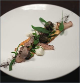 Le Champignon Sauvage cuisine Le Champignon Sauvage cuisine