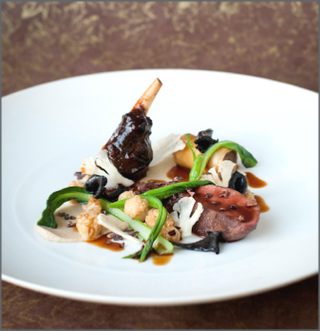 Le Champignon Sauvage cuisine Le Champignon Sauvage cuisine