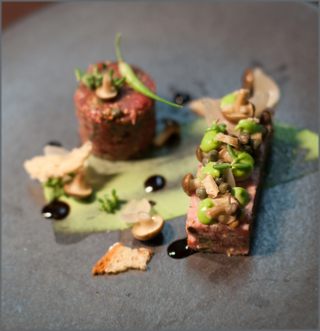 Le Champignon Sauvage cuisine Le Champignon Sauvage cuisine